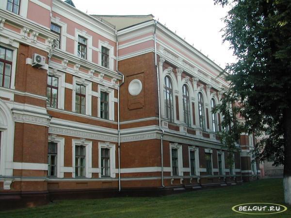 Фрагмент фасада бывшей мужской гимназии Гомеля